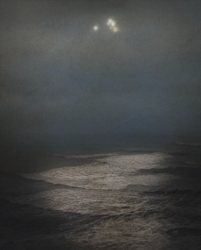 Moons over Eystrahorn, 2020
