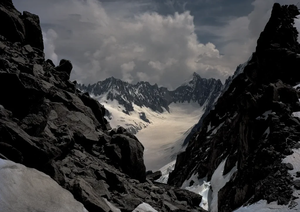 Nächtliche Gebirgslandschaft, 2016